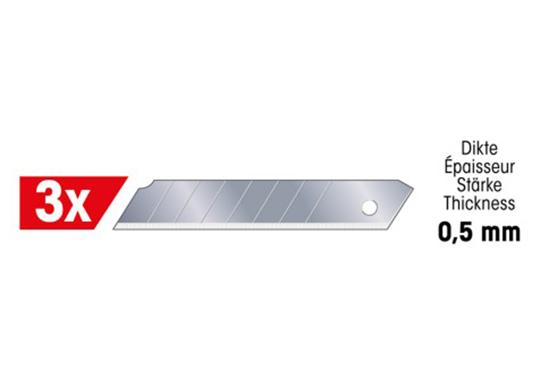 GEDIMAX CUTTER AUTO LOCK 18MM