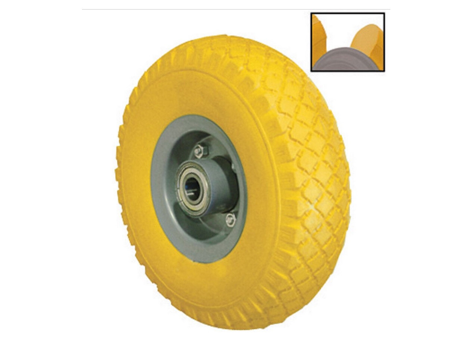 STEEKWAGENWIEL LEKVRIJ METALEN VELG 3.00-4