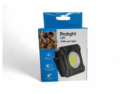 Prolight Magnetische COB LED Werklamp 10W 1000LM