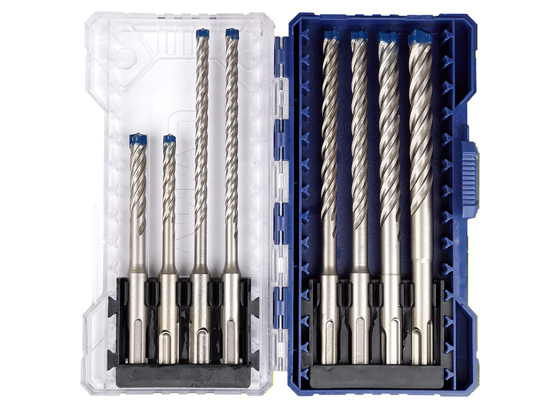 CARAT BRILLIANT SDS-PLUS BOORSET 8ST: 6, 8, 10 & 12MM