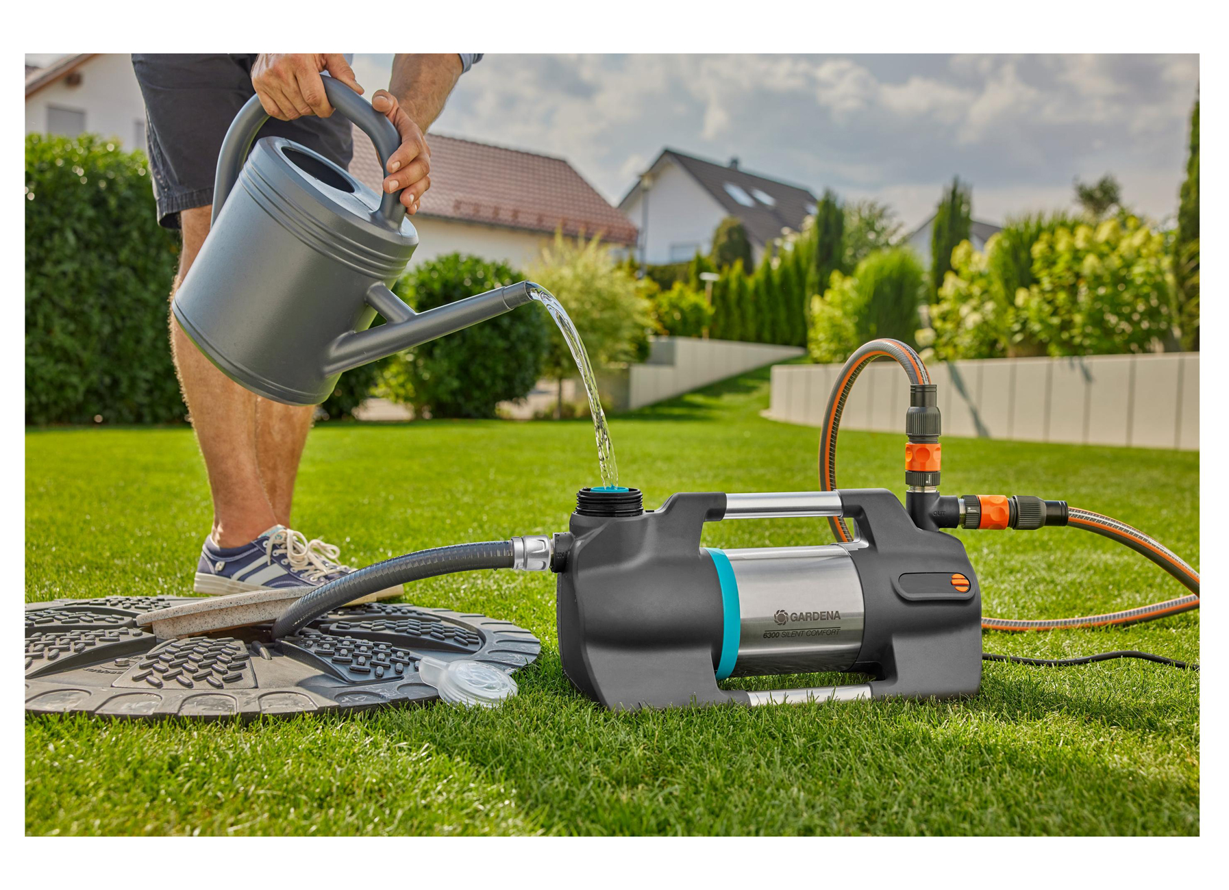 GARDENA Aanzuiging met 7 m zuigslang 25 mm (1'''')