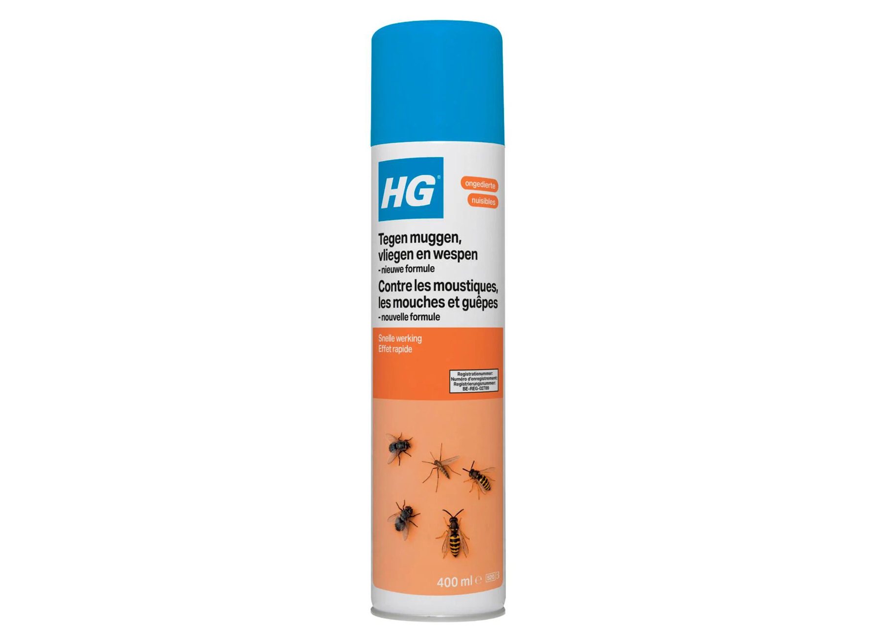 HG spray contre moustiques, mouches et guêpes 400ml