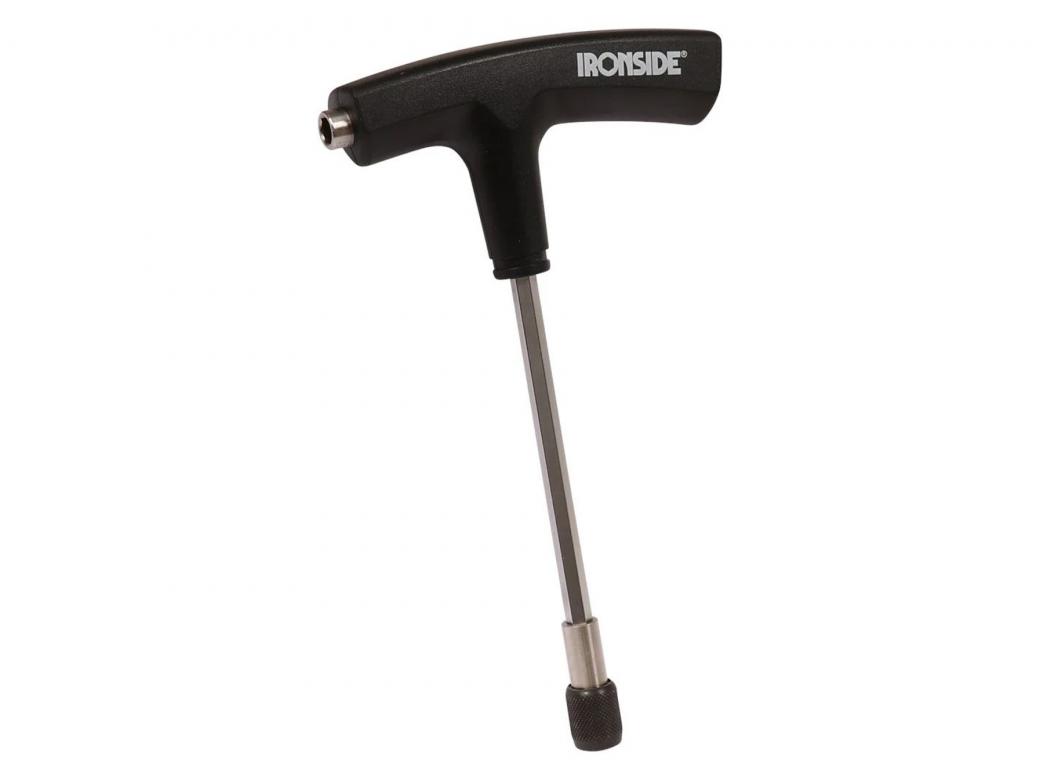 IRONSIDE Tournevis Poignée en T 1/4'''' Porte-embout Magnétique 190mm