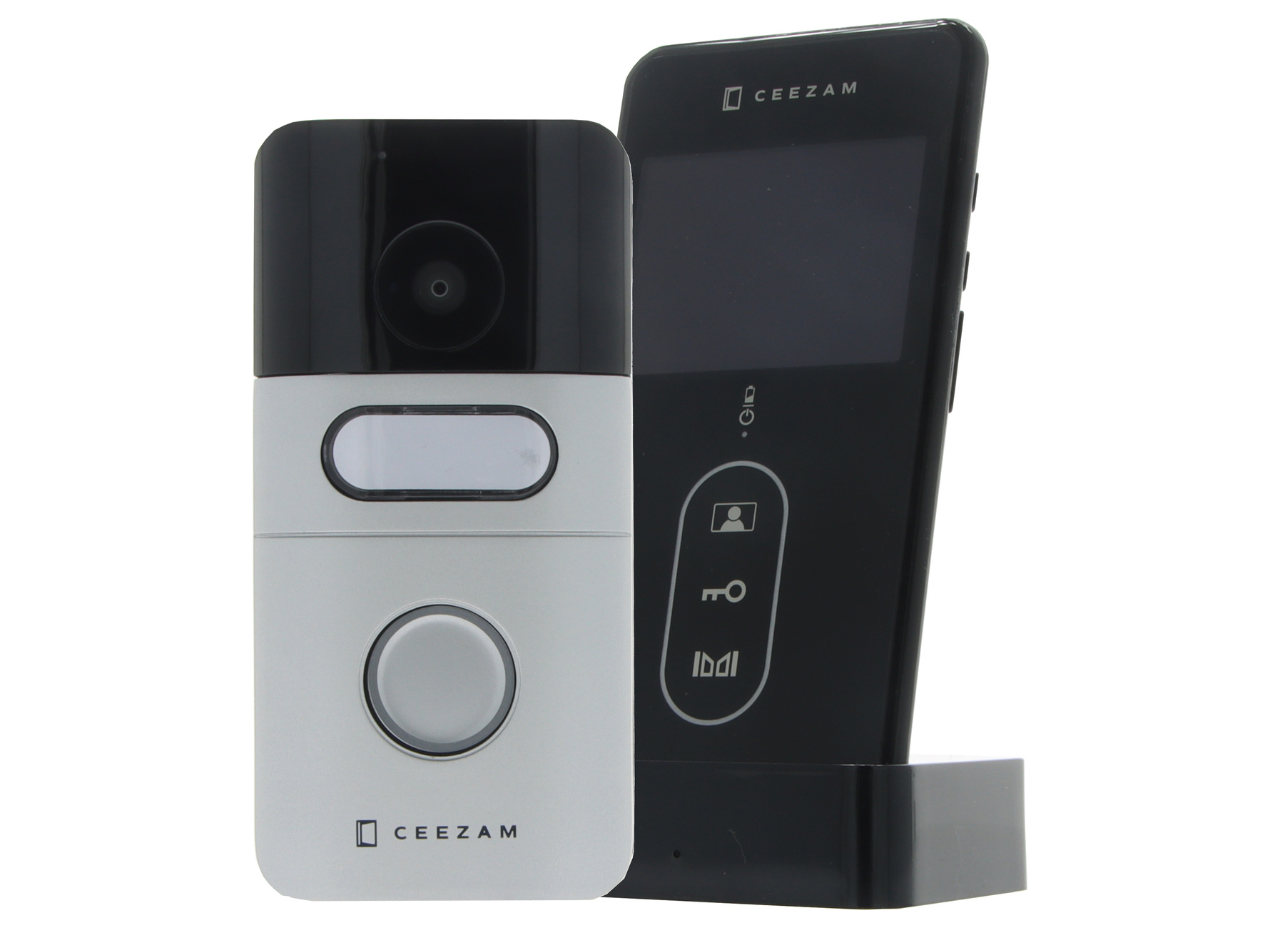 CEEZAM draadloze videofoonkit 3'' LCD zwart