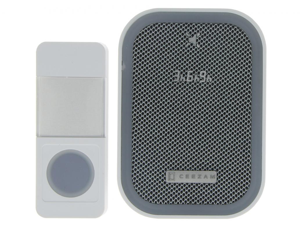 CEEZAM sonnette sans fil 18 mélodies blanche