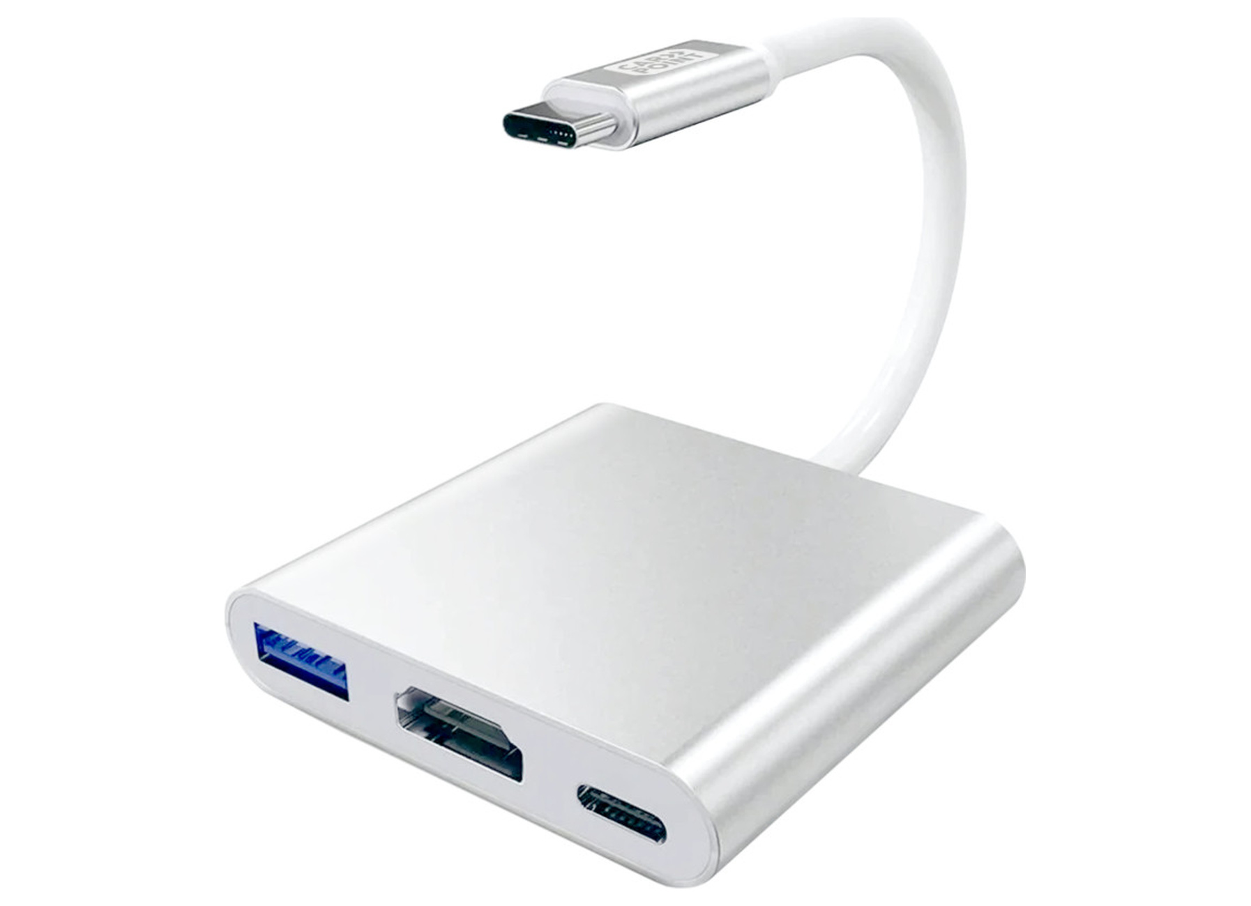 Carpoint adaptateur 3 en 1 USB-C vers HDMI/USB-A/USB-C