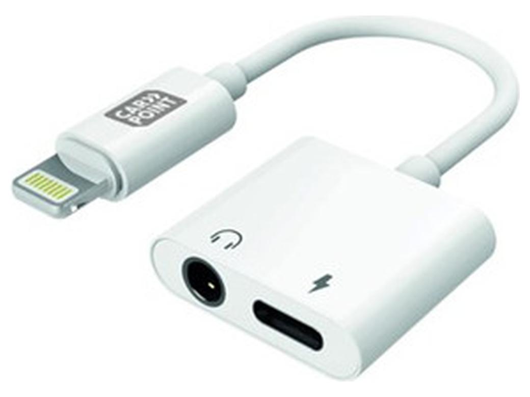 Carpoint adaptateur 2-en-1 Lightning vers AUX