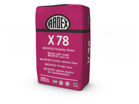 ARDEX X78 MORTIER COLLE SOUPLE MICROTEC 25KG
