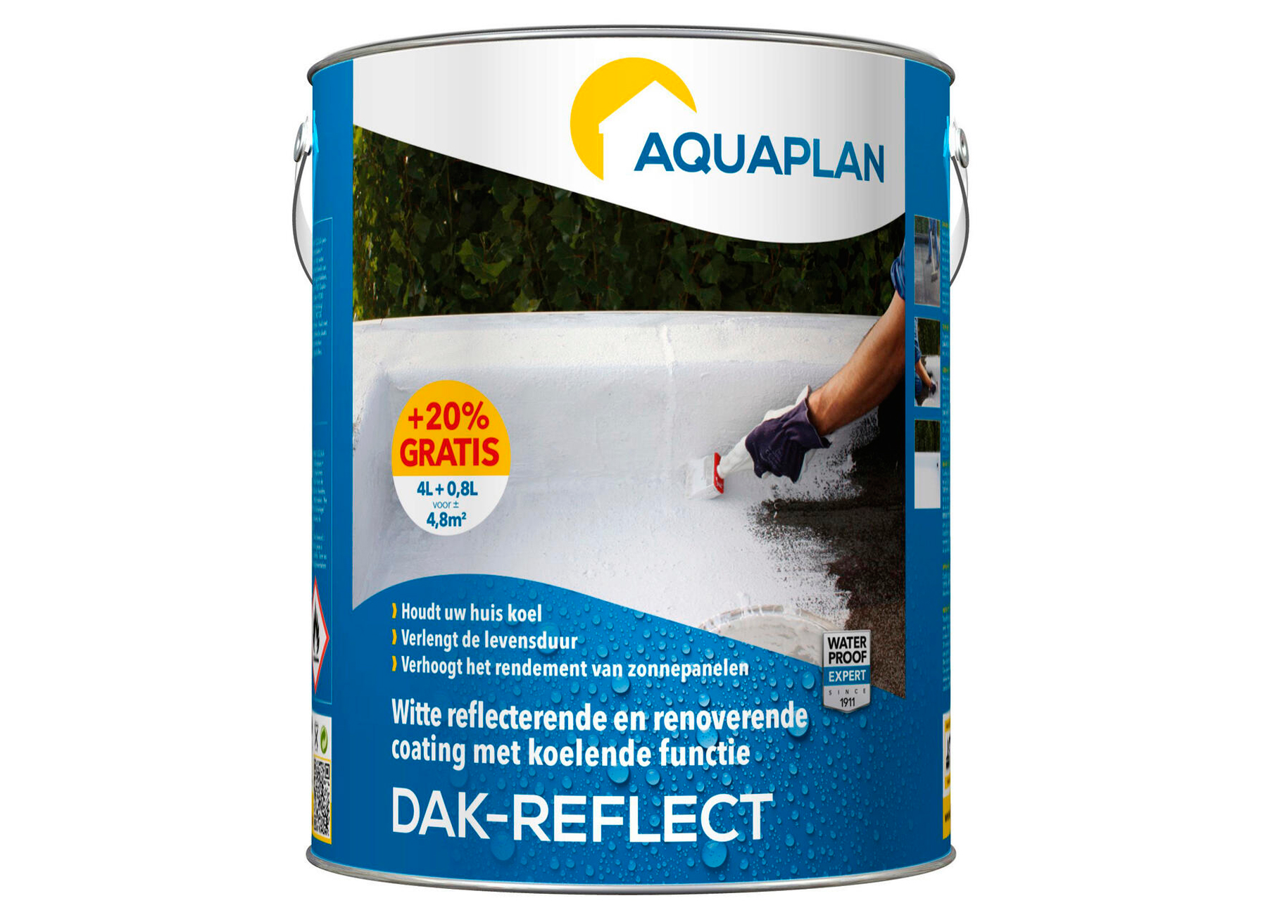 AQUAPLAN TOITURE-REFLECT 4L + 20%