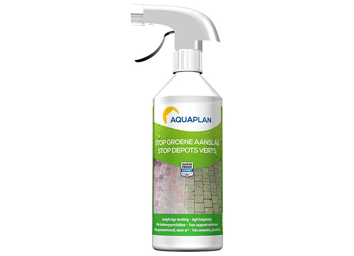 AQUAPLAN STOP GROENE AANSLAG 0,75L SPRAY