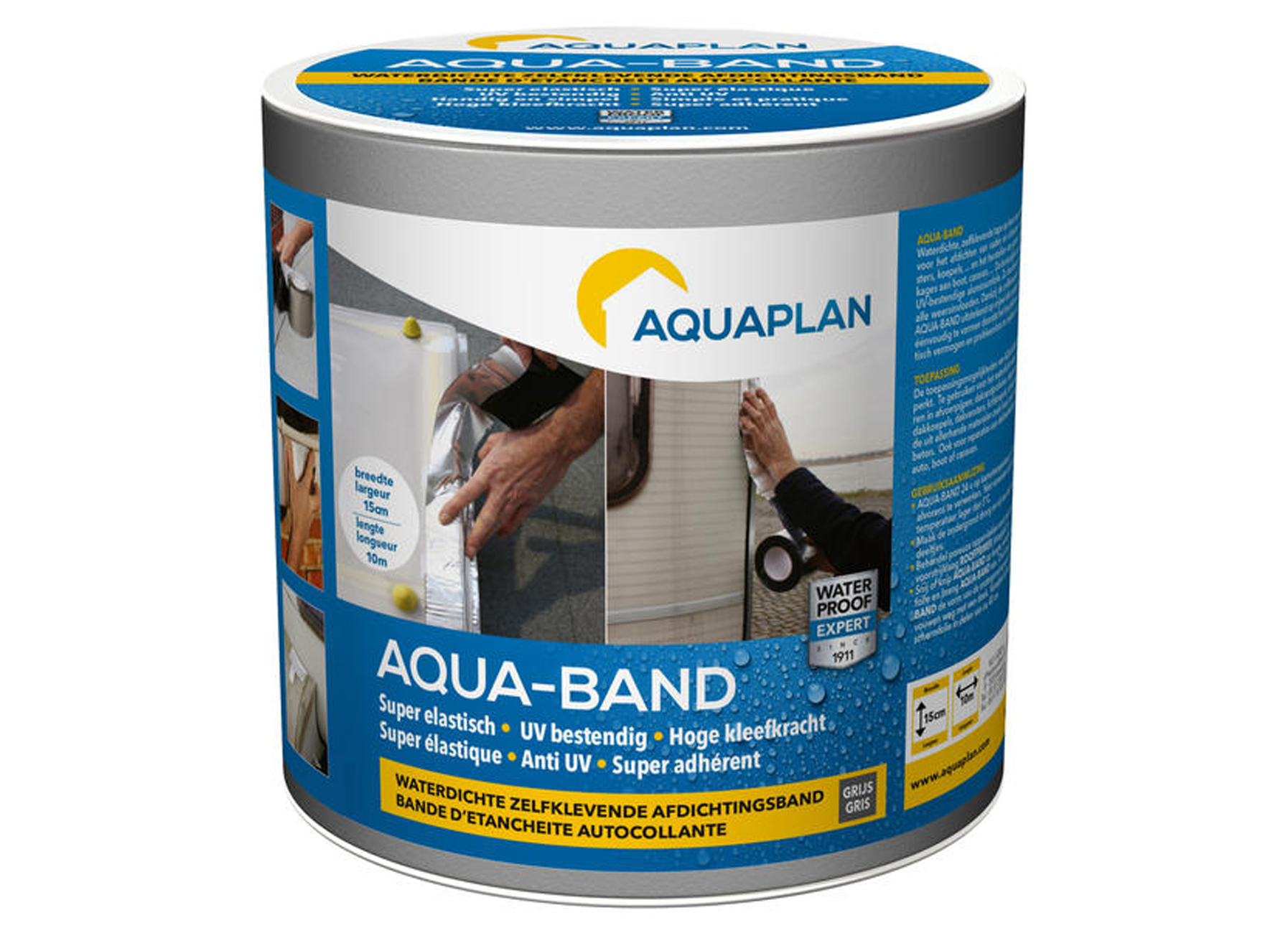 AQUA-BAND GRIS 10M X 15CM