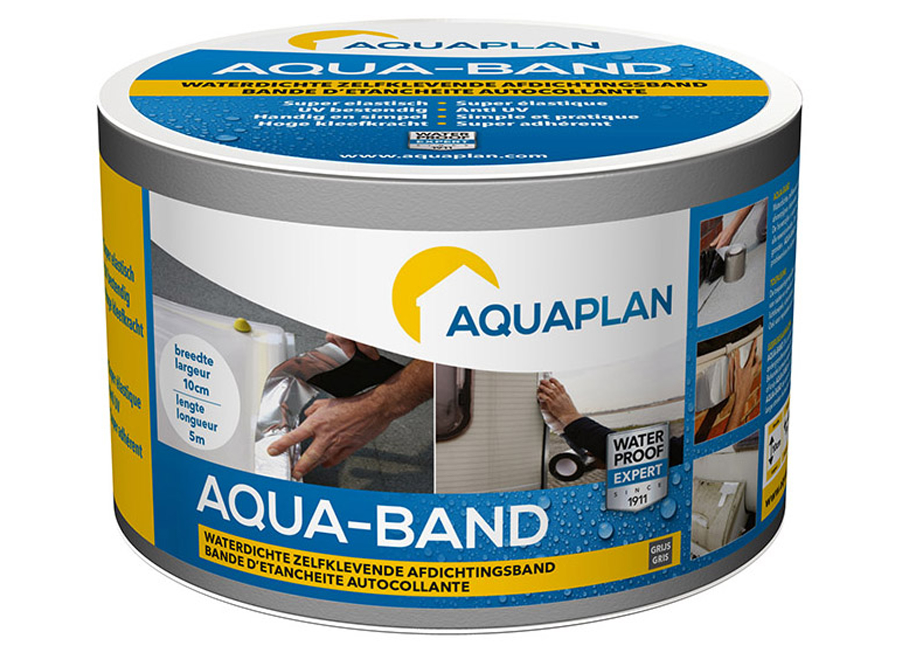 AQUA-BAND ALU 5M X 10CM