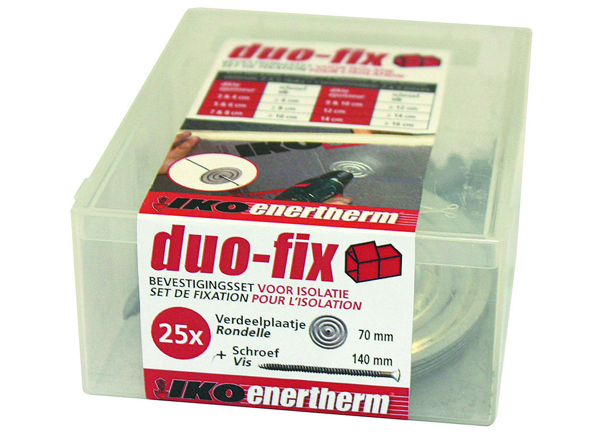 IKO ENERTHERM DUO-FIX BEVESTIGINGSSET - 4.8 MM X 6 CM