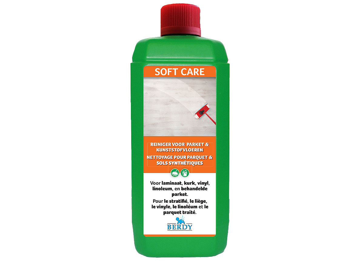 BERDY SOFT CARE NETTOYANT POUR PARQUET 1L