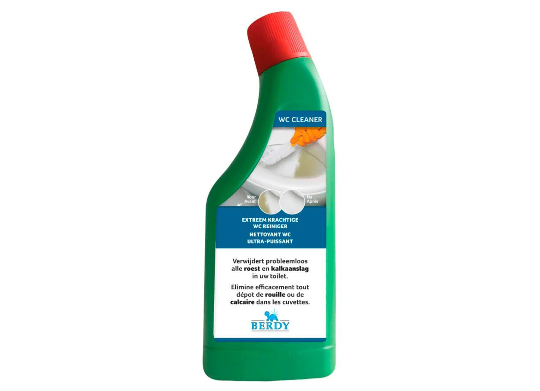 Berdy WC Cleaner 800ml - Krachtige toiletreinger