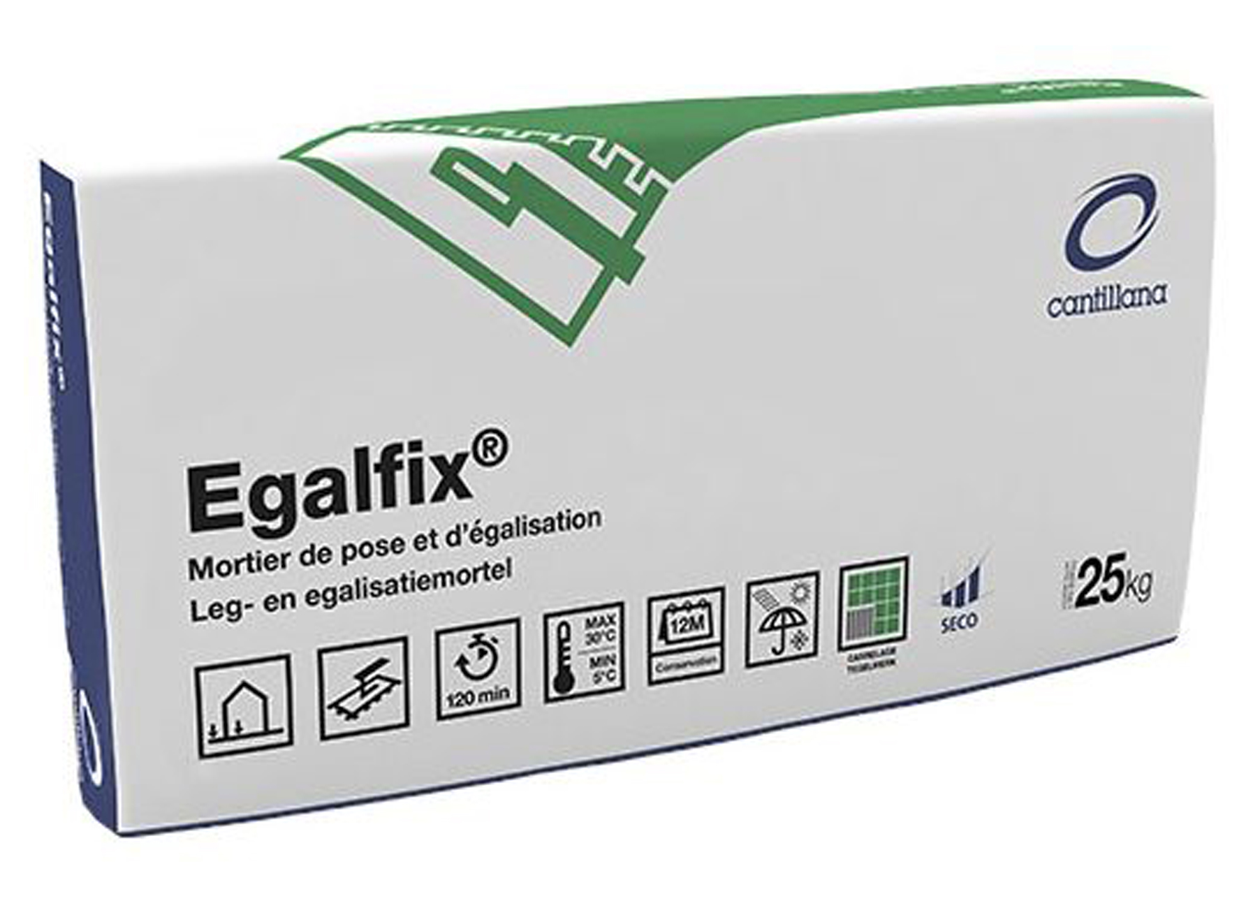 CANTILLANA EGALFIX BLANC 25KG