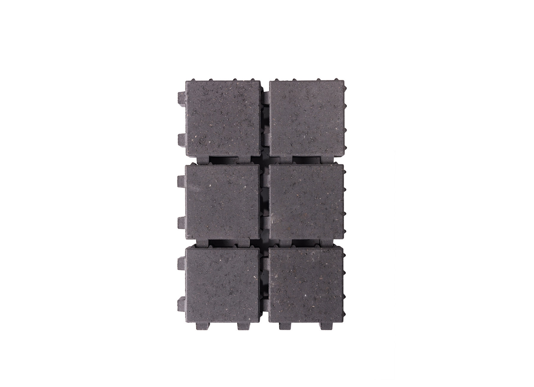 PAVES EN BETON PERMEABLE A L''EAU