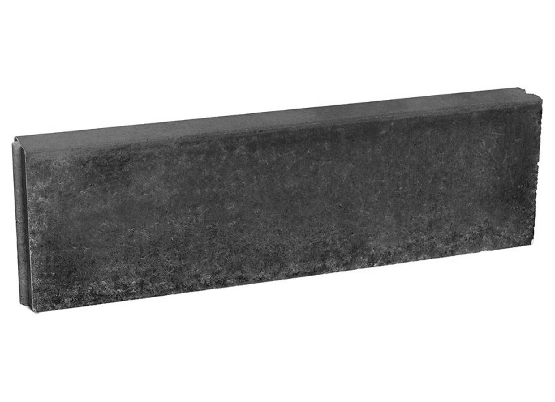 BORDURE DROITE BETON BENOR NOIR 100/20/10CM