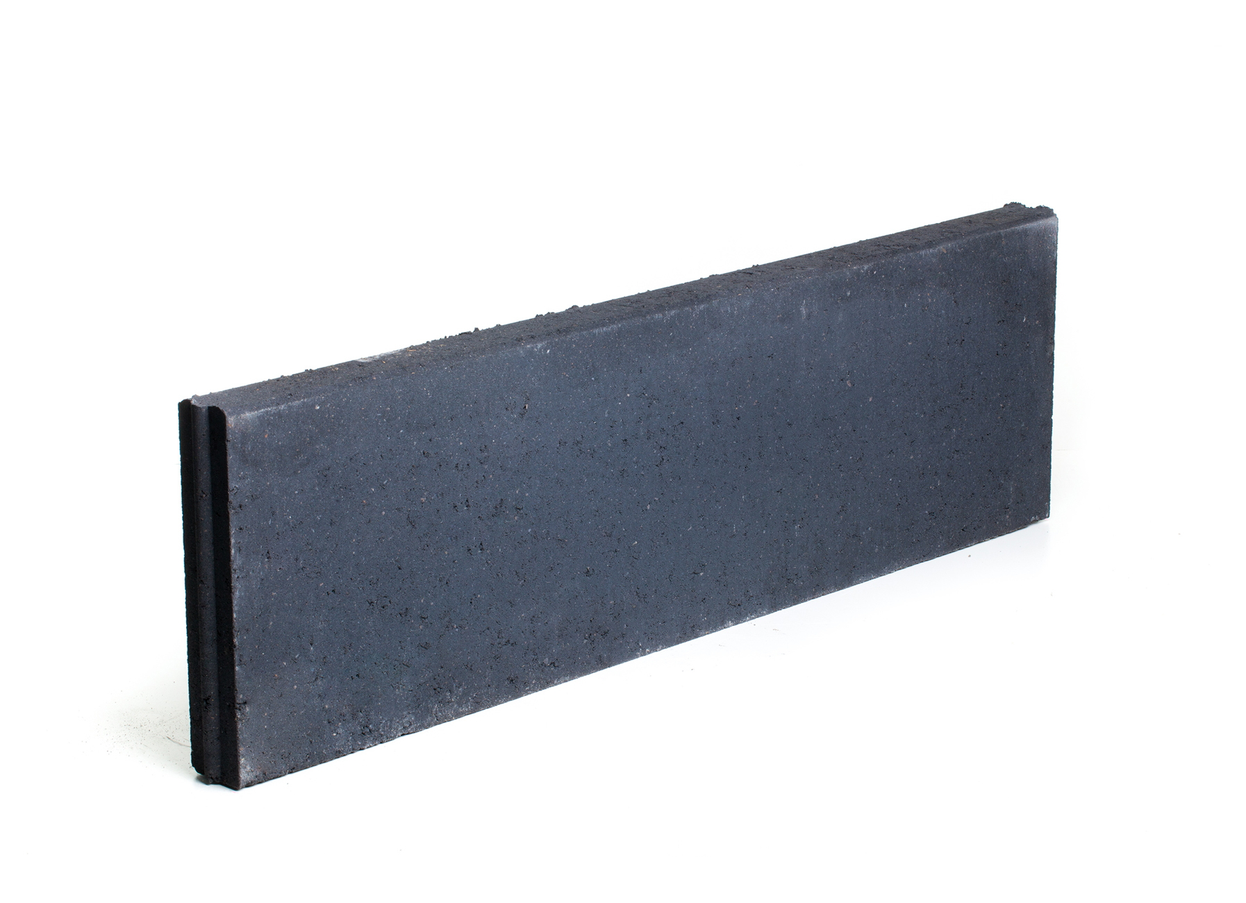 BORDURE DROITE EN BETON 100X30X6CM NOIR