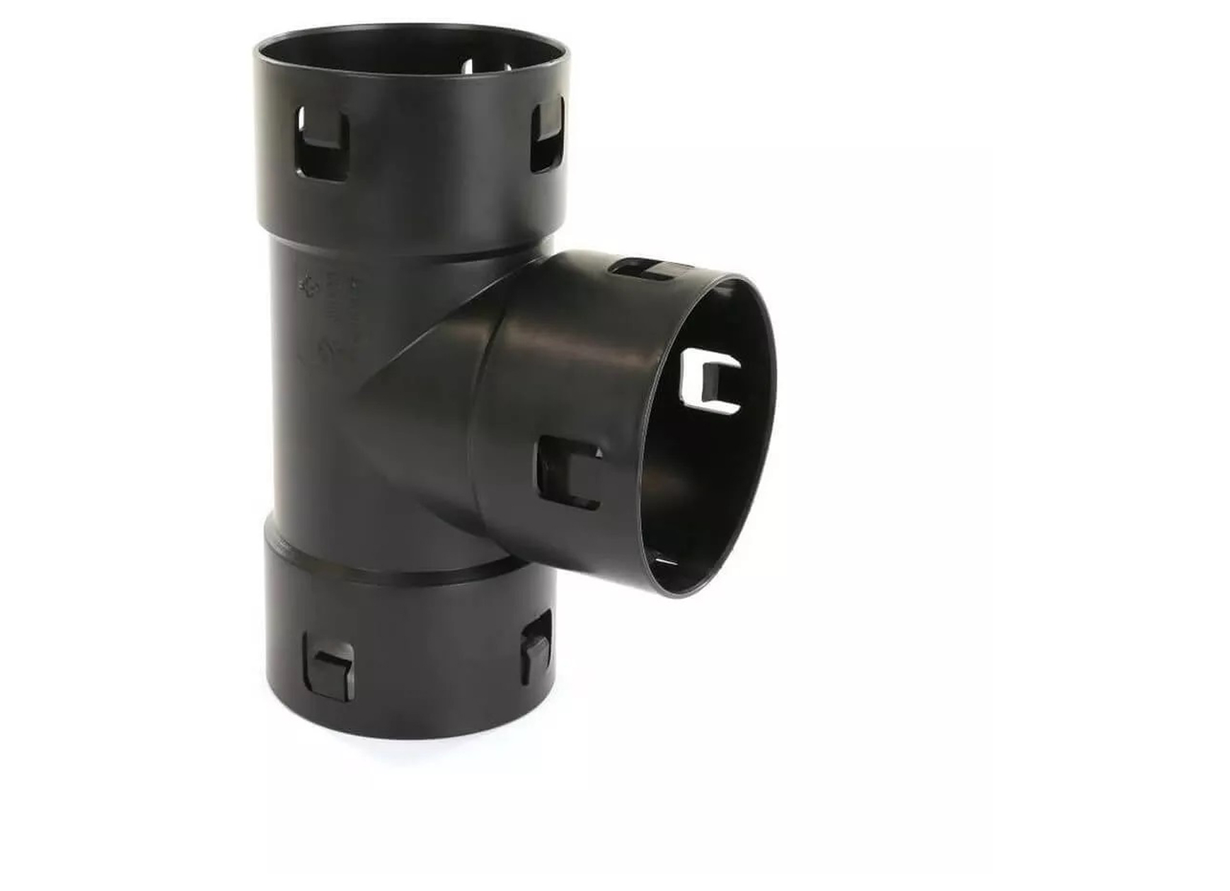 PVC KOPPELSTUK T/Y VORM VOOR DRAINAGEBUIS