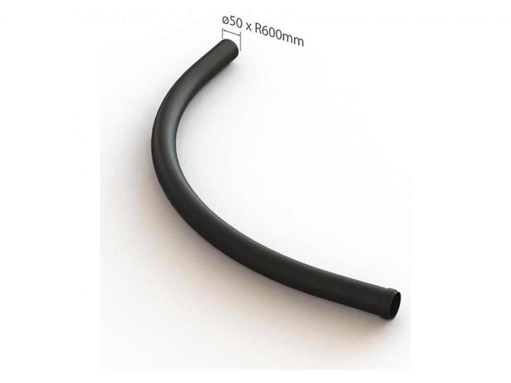 Straalbocht PVC Ø50 tot Ø125 mm