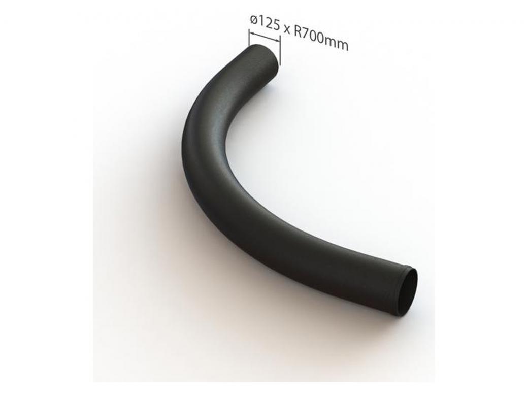 Straalbocht PVC Ø50 tot Ø125 mm