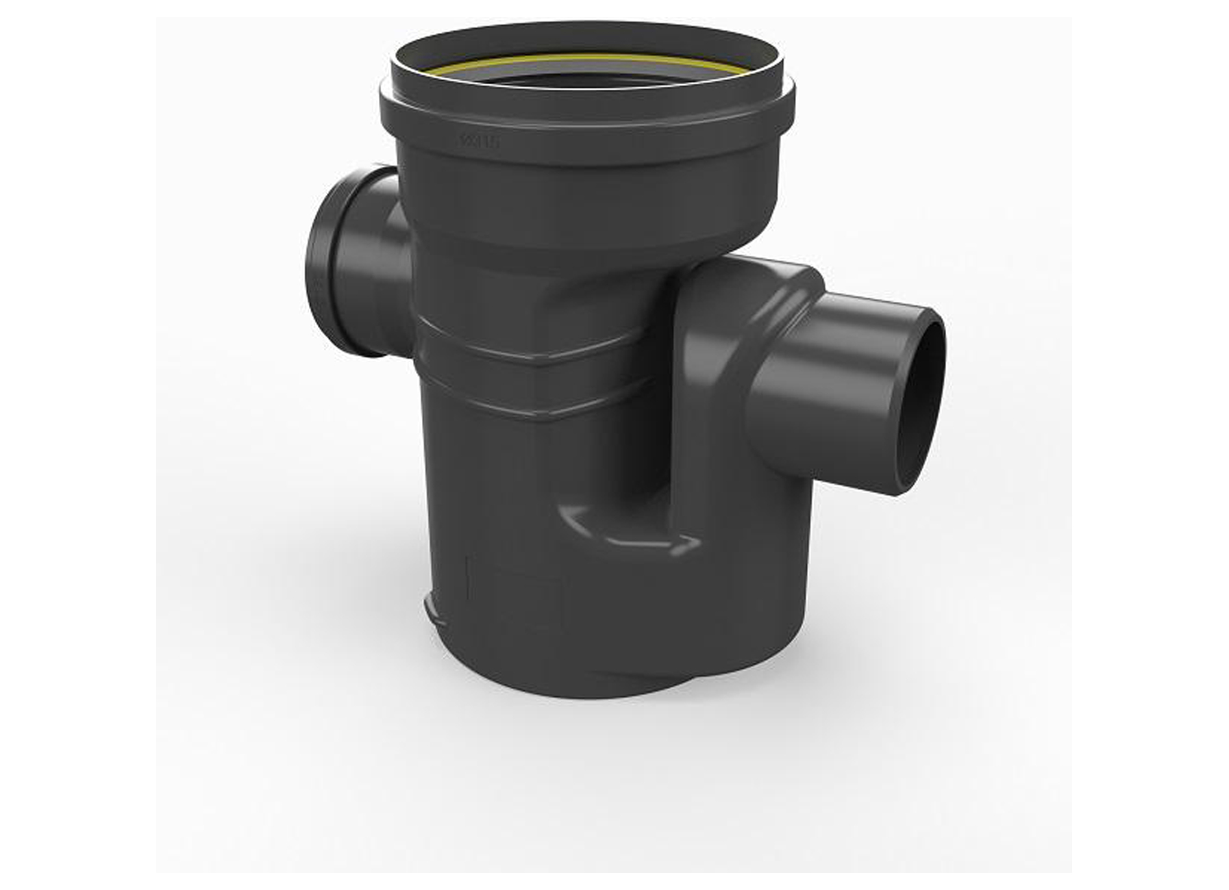 PE CHAMBRE DE VISITE BENOR NOIR 36 H=500MM Ø315 1xØ160 + SIPHON 1xØ160