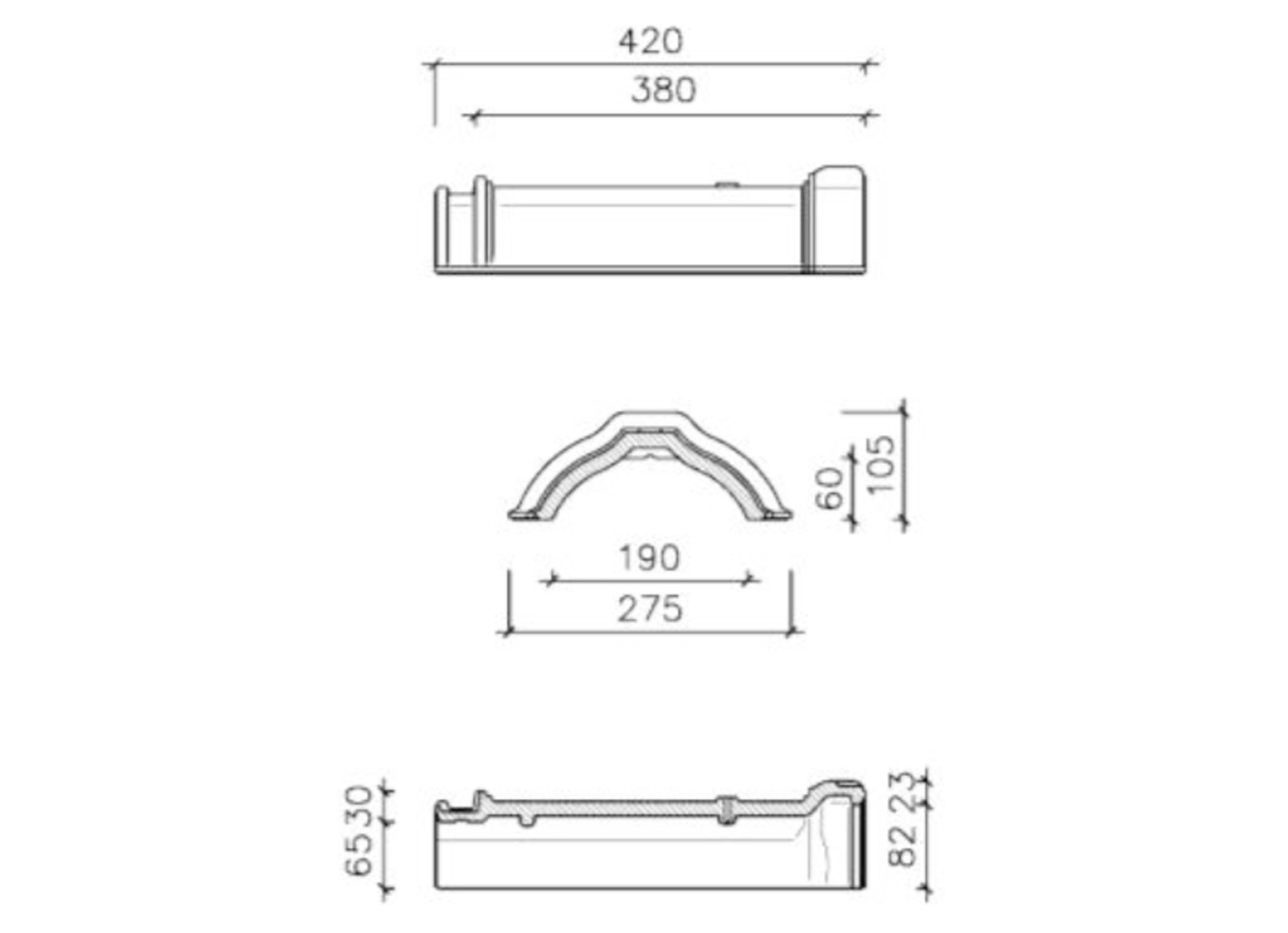 HARMONICA VORST PH KOPERROOD ENGOBE