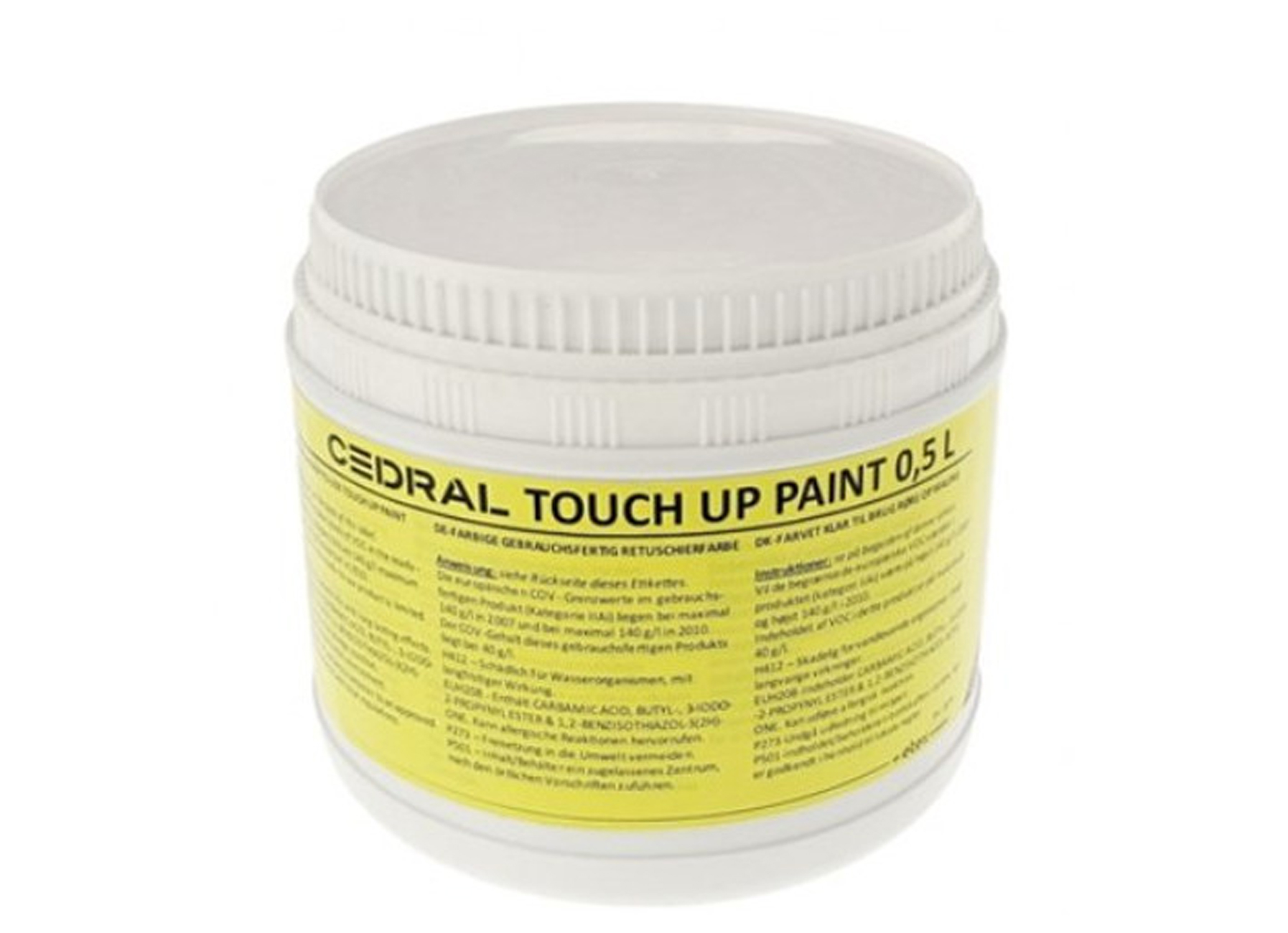 PEINTURE DE RETOUCHE CEDRAL C01 BLANC EVEREST 0,5L