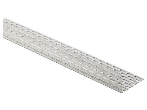 ALU AFSLUITPROFIEL GEPERFOREERD CEDRAL/CLICK 5/3/250CM