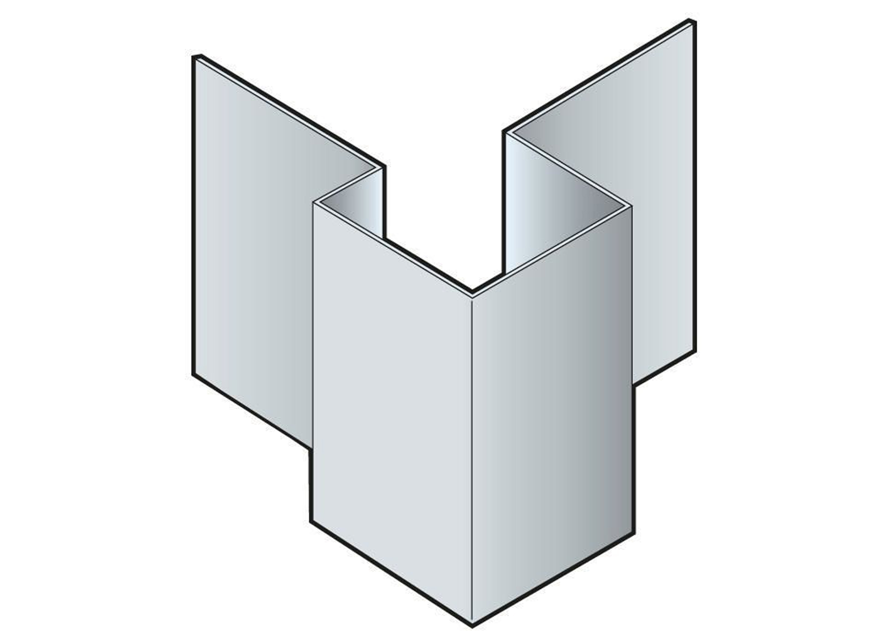 ALU ANGLE EXTERIEUR ASYMETRIQUE CEDRAL LAP VANILLE C02