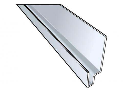 ALU LATEIPROFIEL VOOR RAAM CEDRAL CLICK L=3M KLEIBRUIN C03