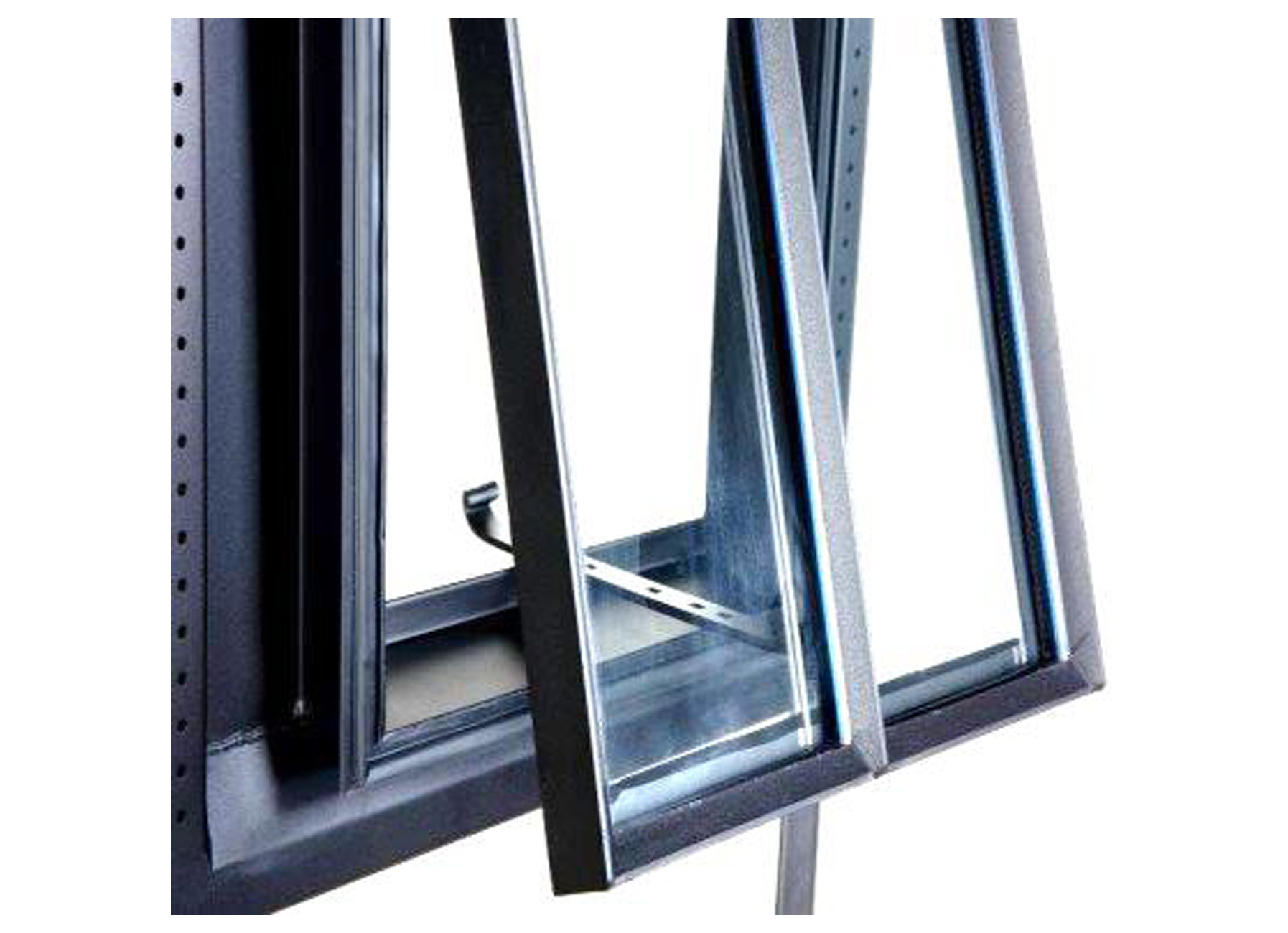 CHASSIS DE TOIT ARRONDI 40X60CM INTERCALAIRE VERTICAL