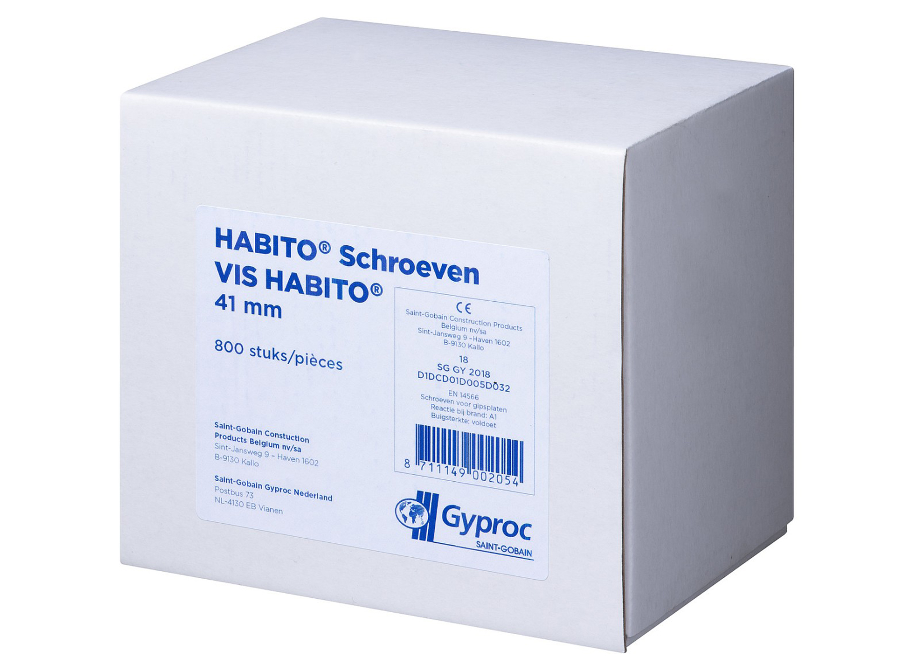 GYPROC SCHROEVEN HABITO HT/41 800 ST/DS