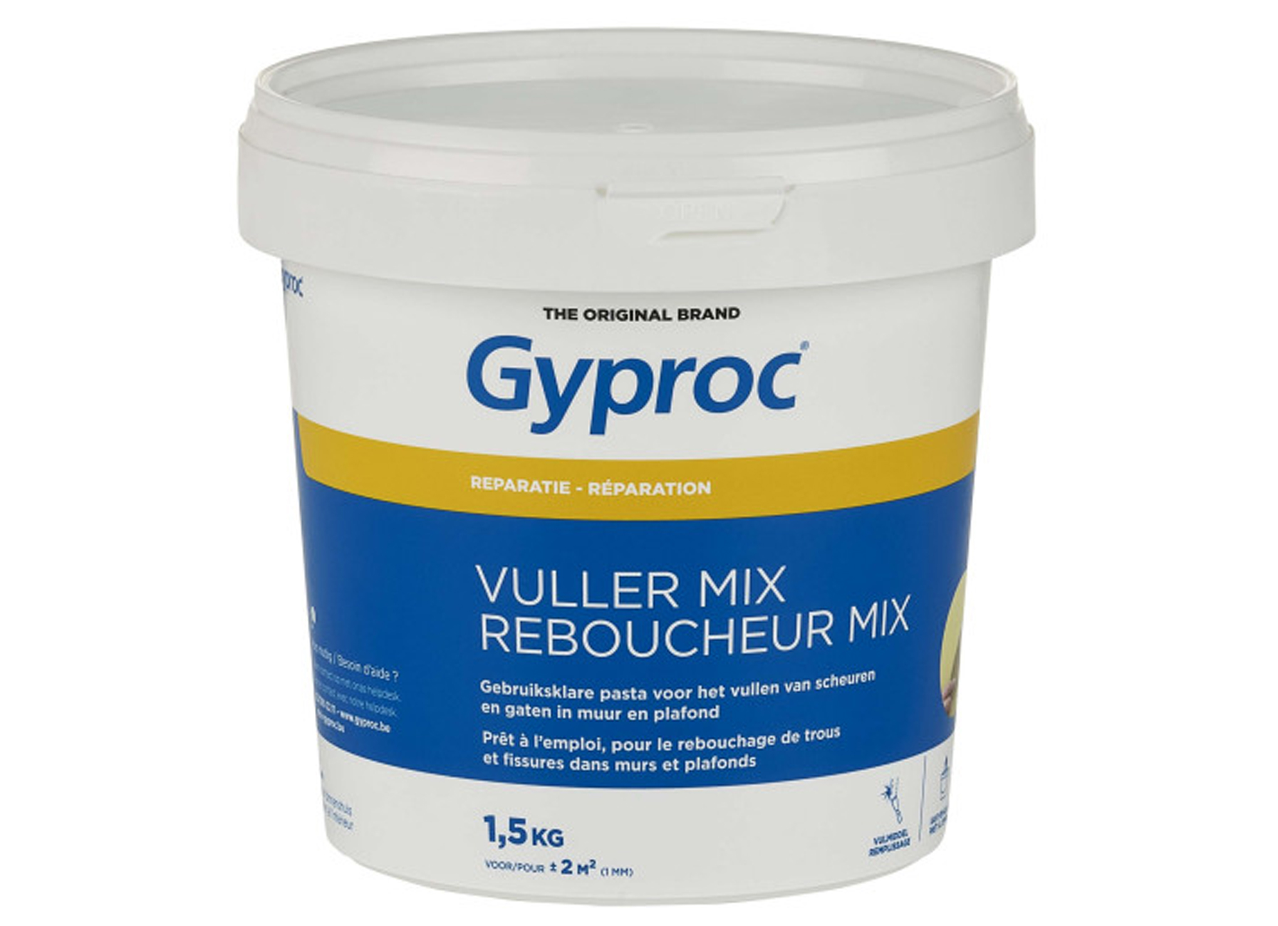 GYPROC HOME VULMIDDEL MIX 1.5KG