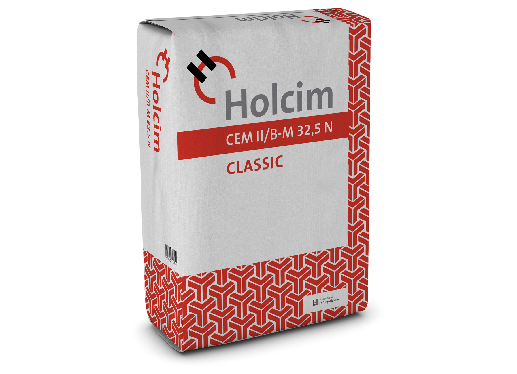 HOLCIM CEM II/B 32,5 N CLASSIC 25KG SAC EN PLASTIQUE