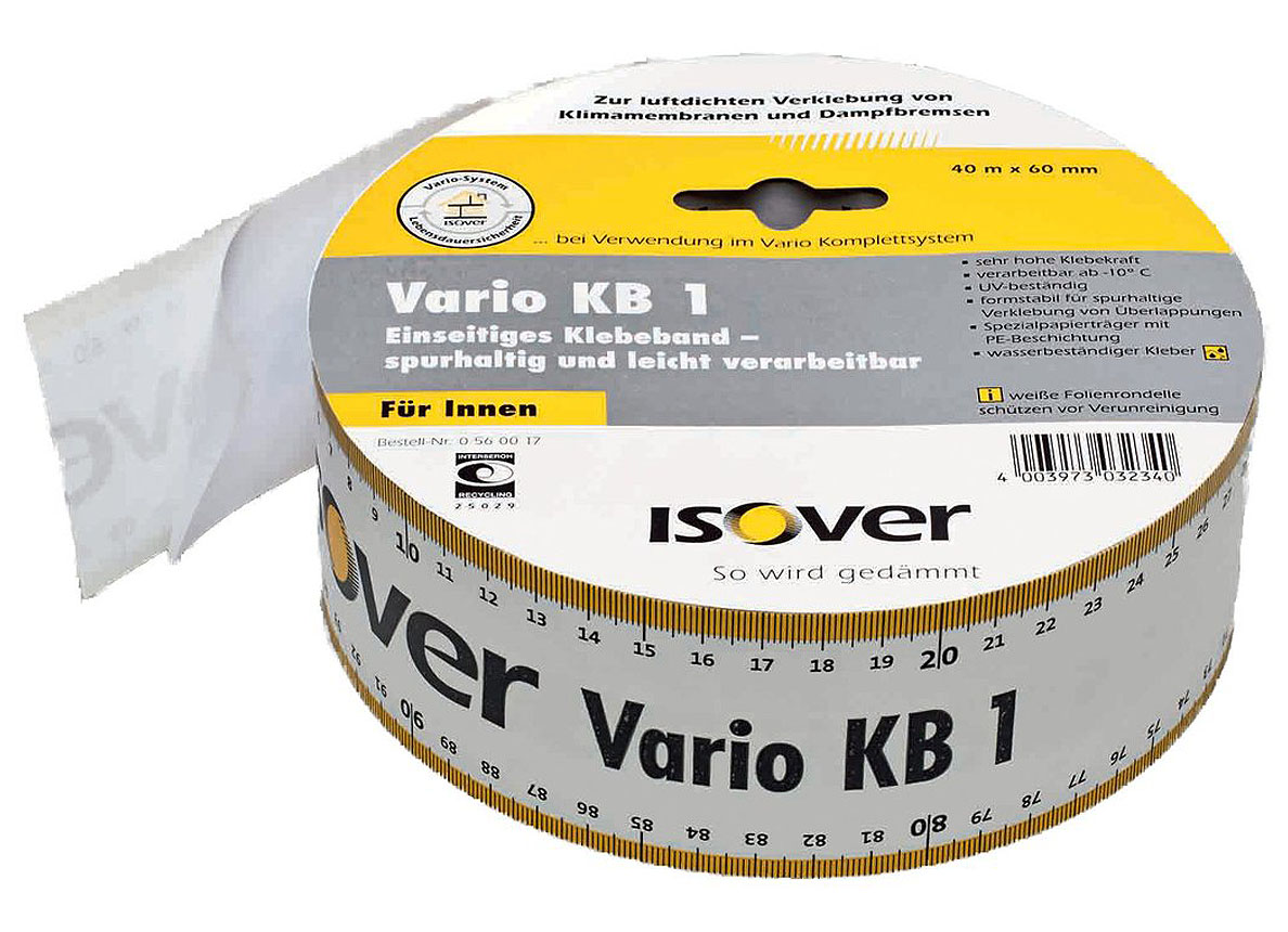 ISOVER VARIO KB1 JOINT AUTOCOLLANT 40M/60MM