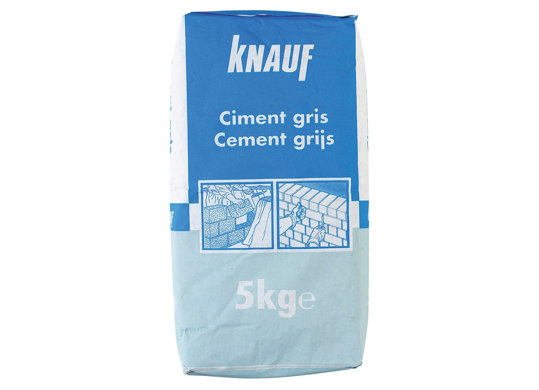 KNAUF GRIJZE CEMENT 5KG