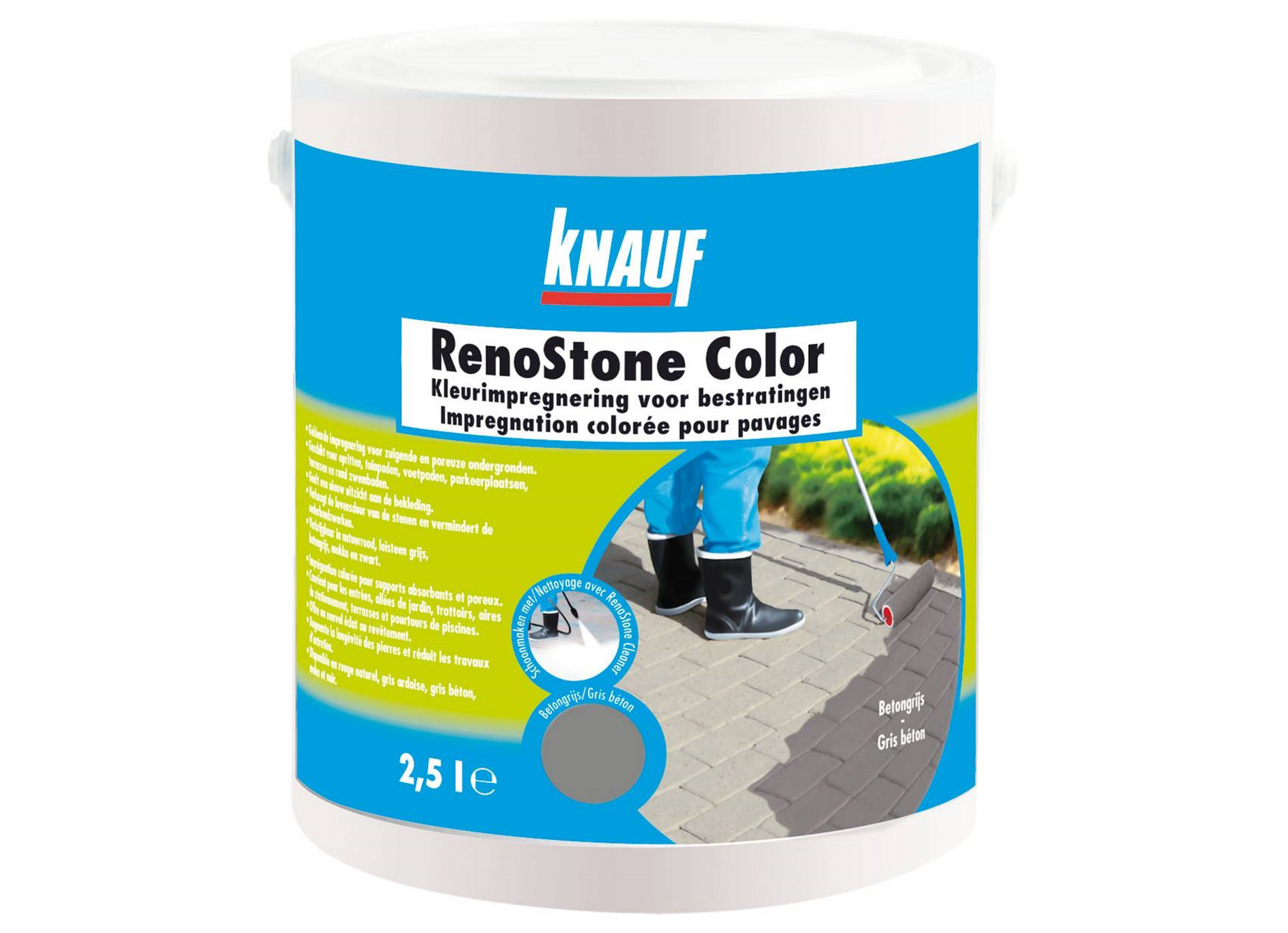 RENOSTONE COLOR GRIS BETON 2,5l