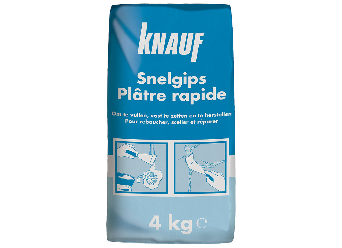 KNAUF PLATRE A PRISE RAPIDE 2KG