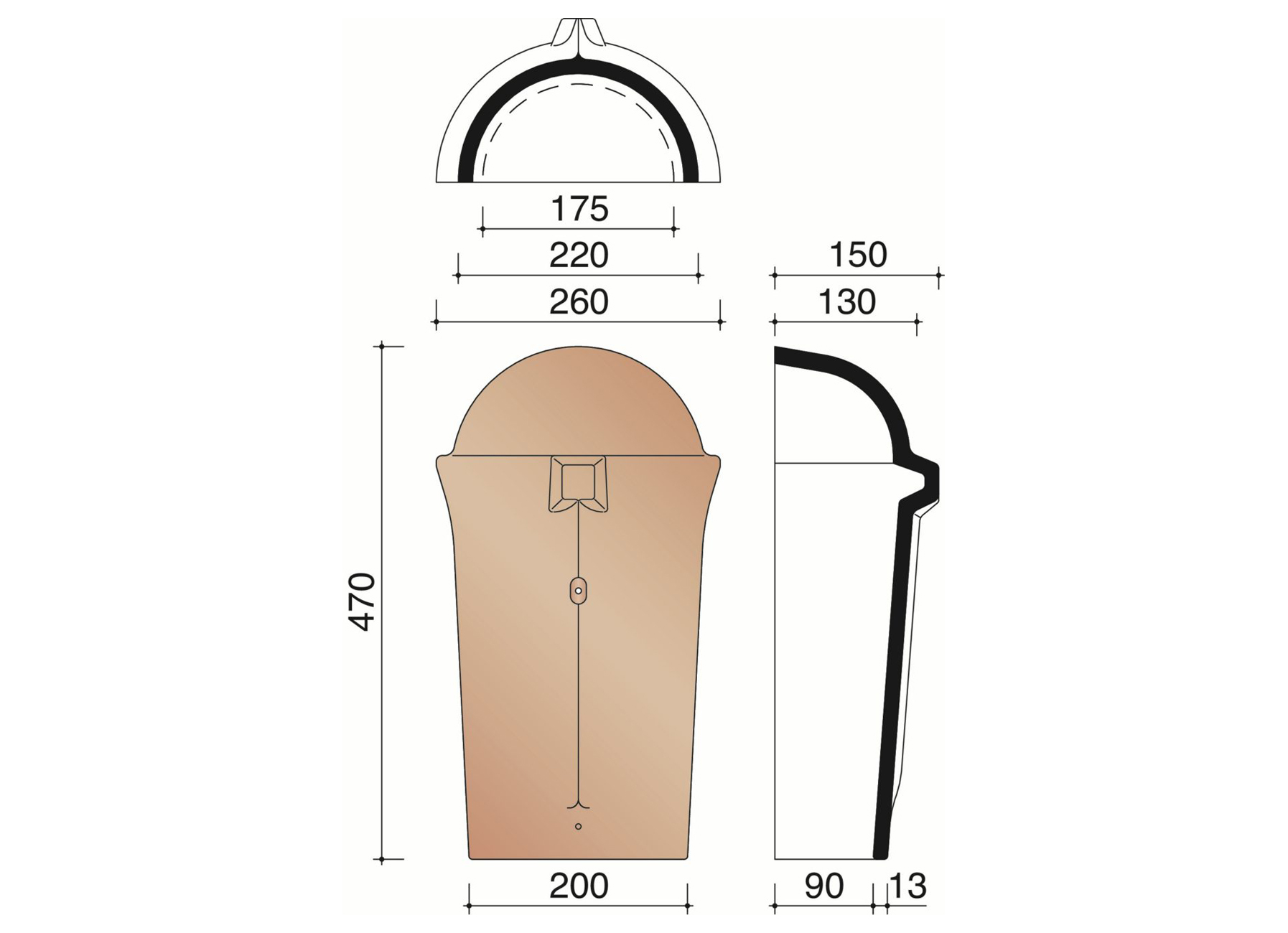 KORAMIC KERAMISCHE HULPSTUKKEN DEEST / TEGELEN / JANSSEN-DINGS MODEL 3100