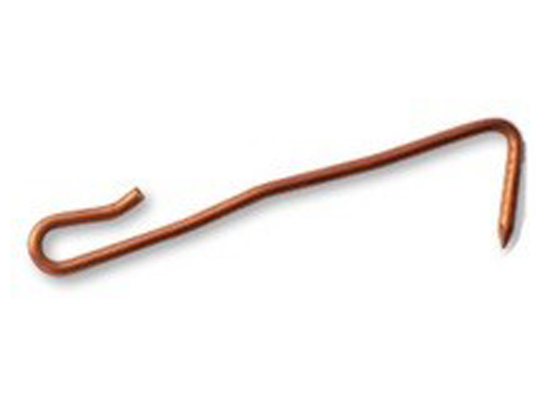 CROCHET D'ARDOISE BOSSELE A POINTE CUIVRE Ø3MM 92MM
