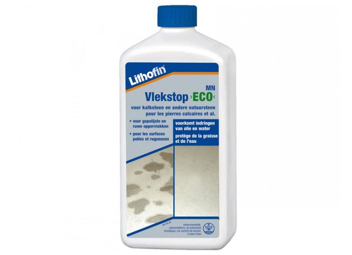 Lithofin MN Vlekstop ECO 1 L - Waterbasis Impregneer voor Kalksteen