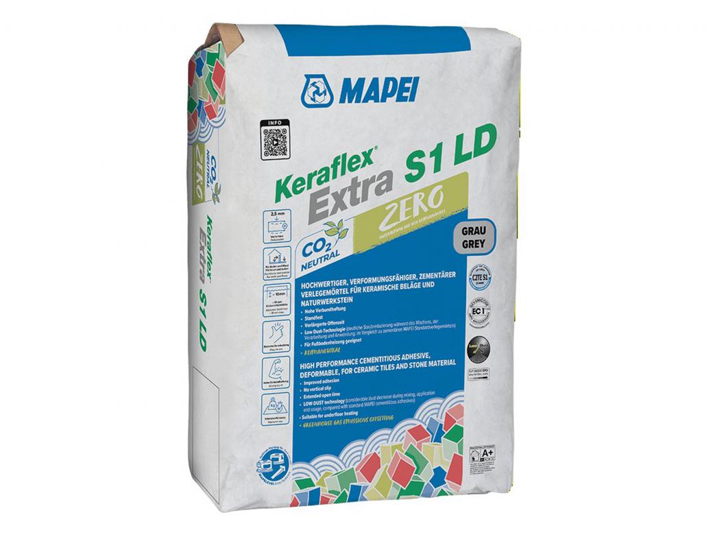 KERAFLEX EXTRA S1 LD ZERO GRIJS 20KG