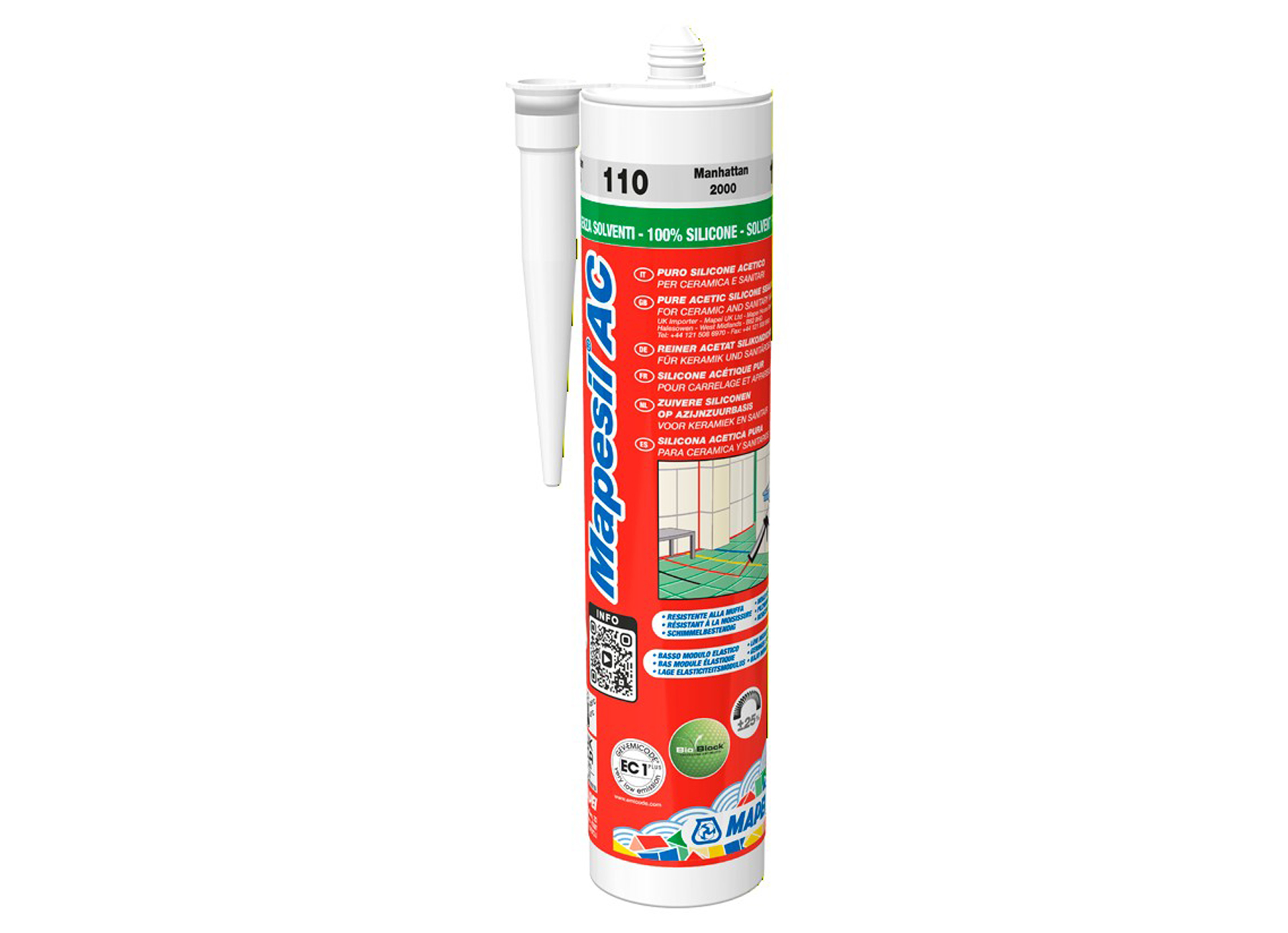 MAPEI MAPESIL AC 310ML - CARIBBEAN 137