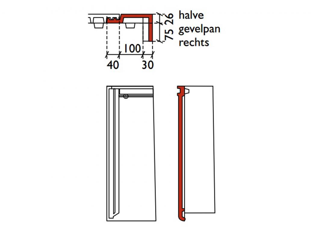 TUILE PLAT DOUBLE BLACK