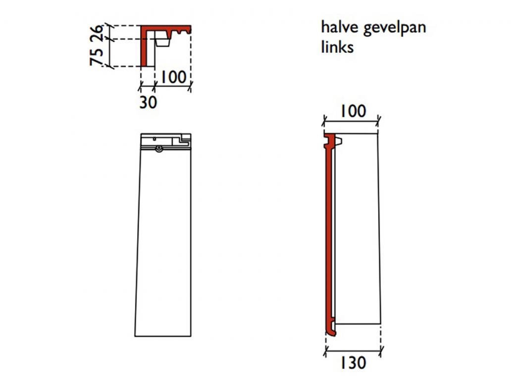 TUILE PLAT DOUBLE BLACK