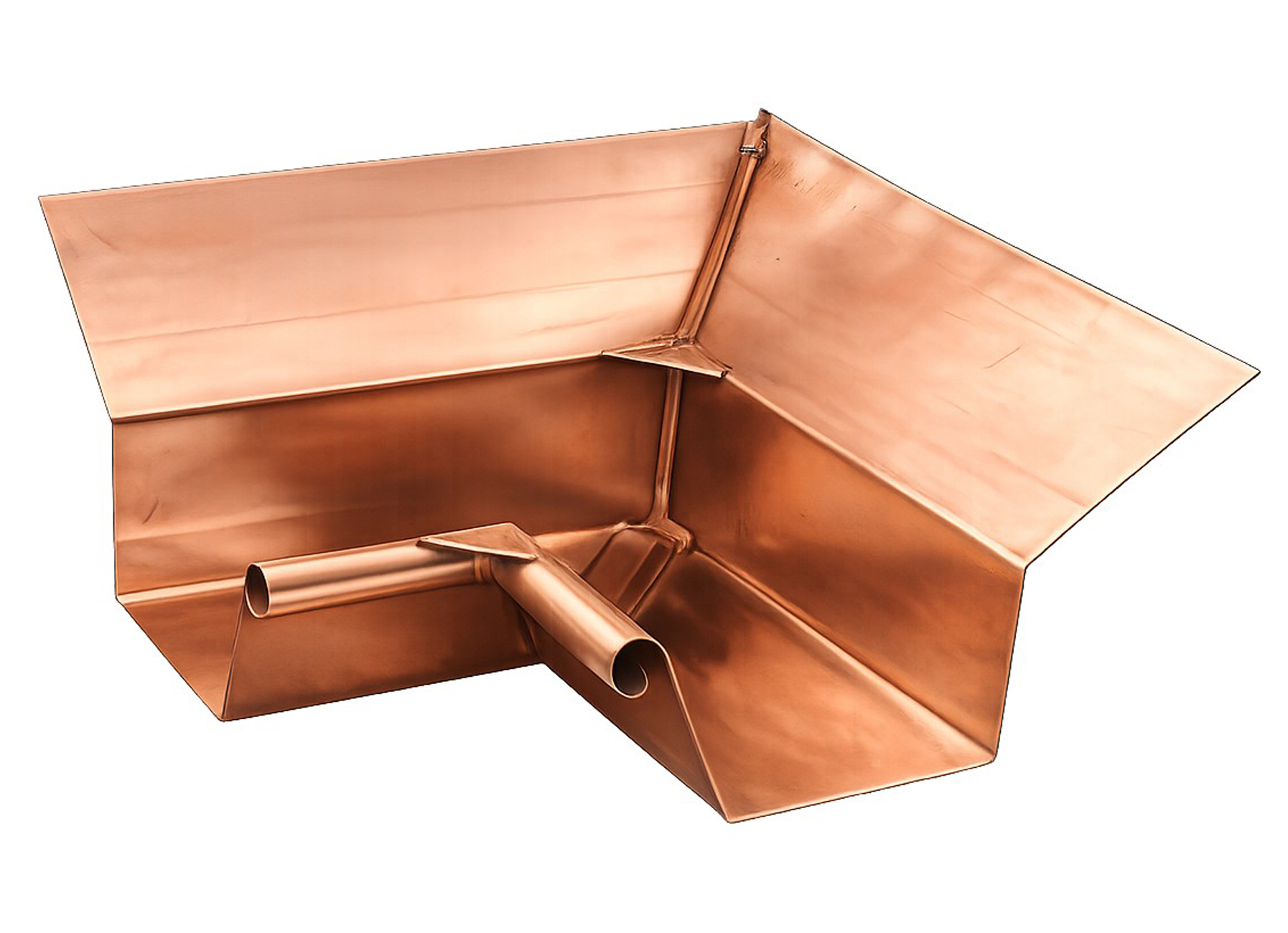 ANGLE INTERIEUR AVEC BAVETTE POUR GOUTTIERE CAPUCINE