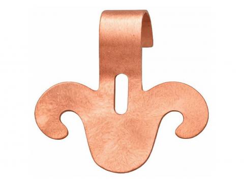 PATTE FLEUR DE LYS CUIVRE 20MM