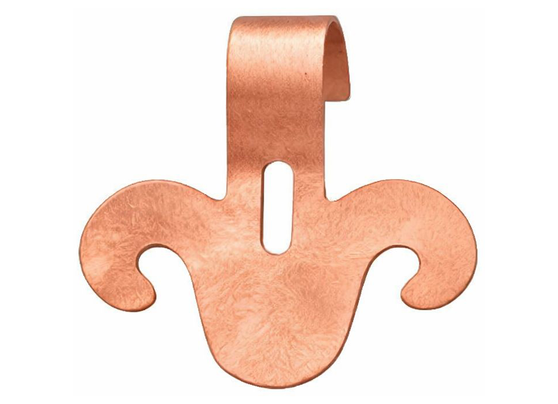 PATTE FLEUR DE LYS CUIVRE 30MM